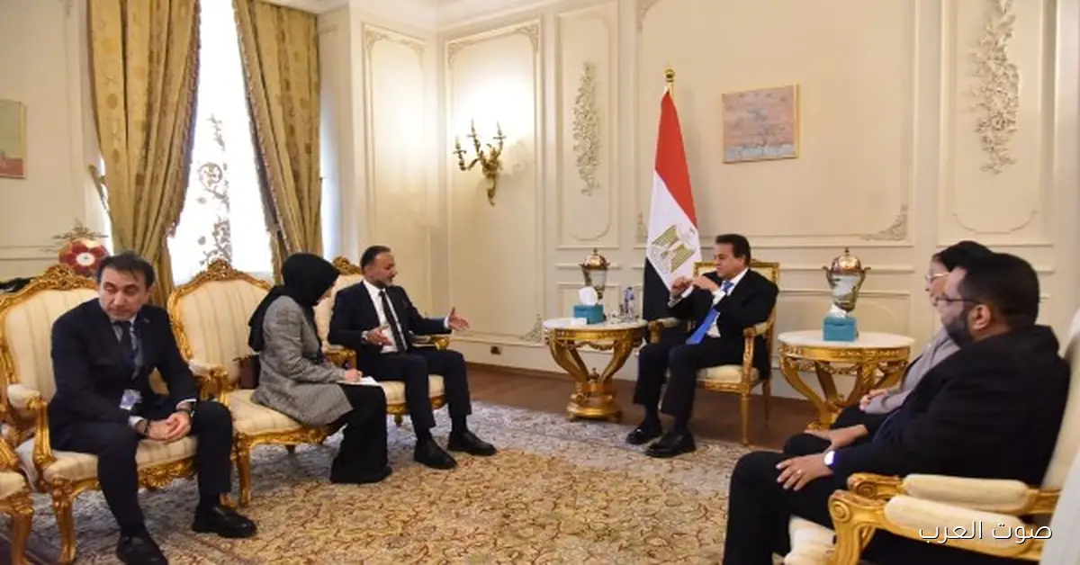 خالد عبدالغفار يقابل مدير الصحة التركي عشان يناقشوا سبل تعزيز التعاون بين البلدين