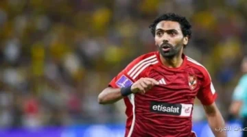 خبر جميل لجمهور الأهلي عن حسين الشحات
