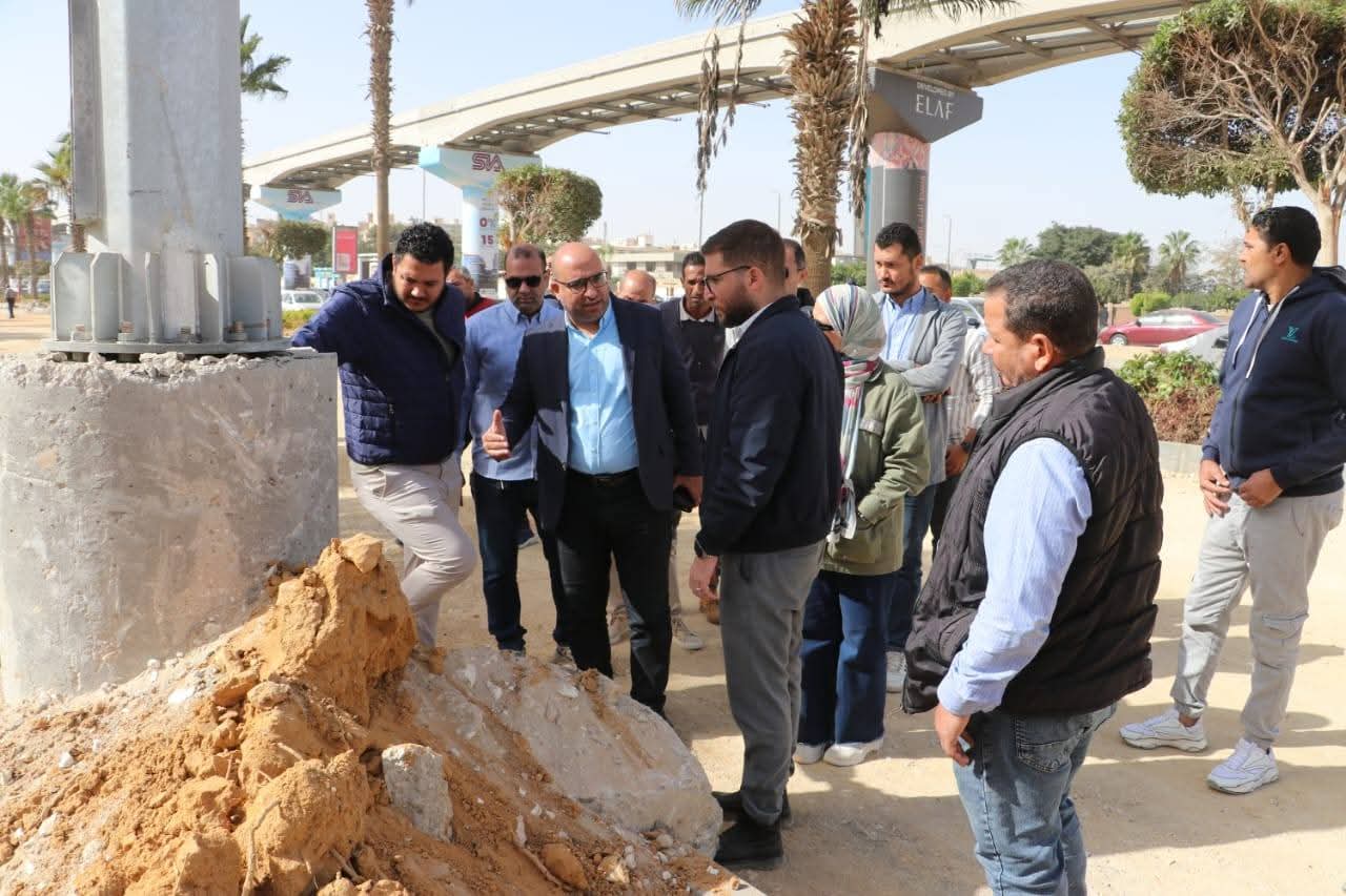 رئيس 6 أكتوبر يتفقد مشروعات جنوب الأحياء ويستمع لشكاوى الناس