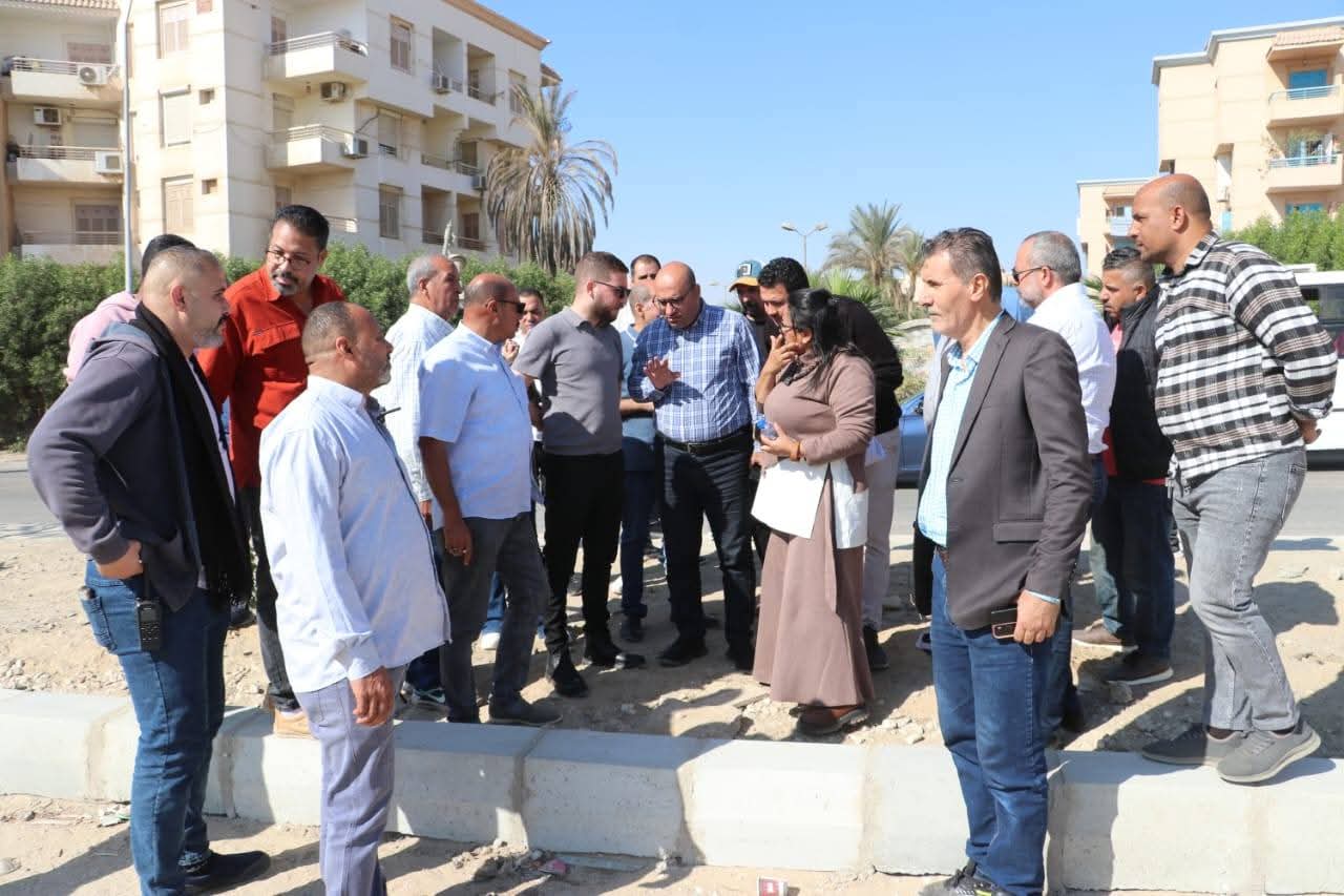 جولة تفقدية في مدينة ٦ أكتوبر