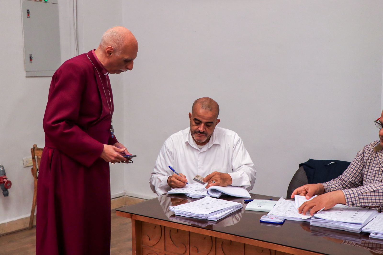 صورة لجلسة التصويت