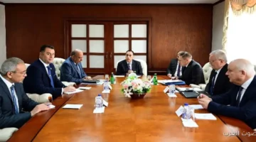 رئيس الوزراء يقابل مدير مؤسسة روساتوم الروسية للطاقة النووية