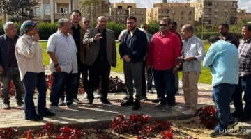 رئيس جهاز أكتوبر يقوم بجولة تفقدية لمتابعة المشروعات والخدمات في القطاع الشرقي 30 رئيس جهاز أكتوبر يقوم بجولة تفقدية لمتابعة المشروعات والخدمات في