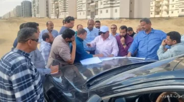 رئيس جهاز تنمية حدائق أكتوبر يزور المشروعات الخدمية والسكنية في