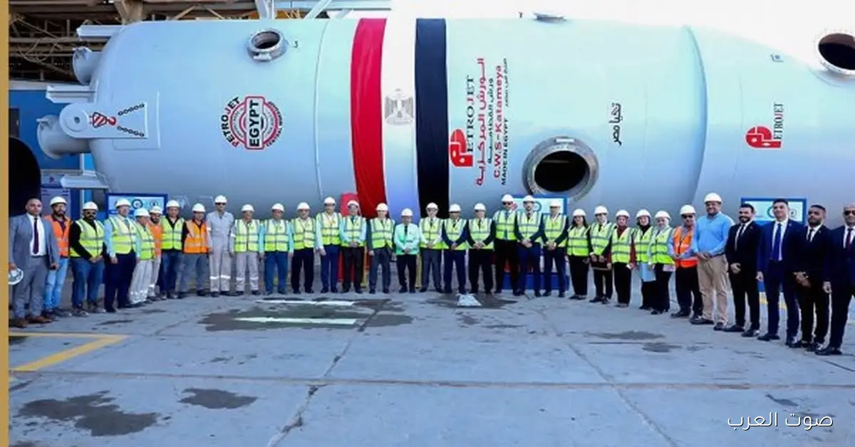 رئيس سوناطراك الجزائرية يزور شركة بتروجت ومشروعاتها في القطامية