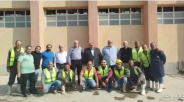 رئيس شركة الصرف الصحي في القاهرة يتابع جاهزية محطات الجنوب