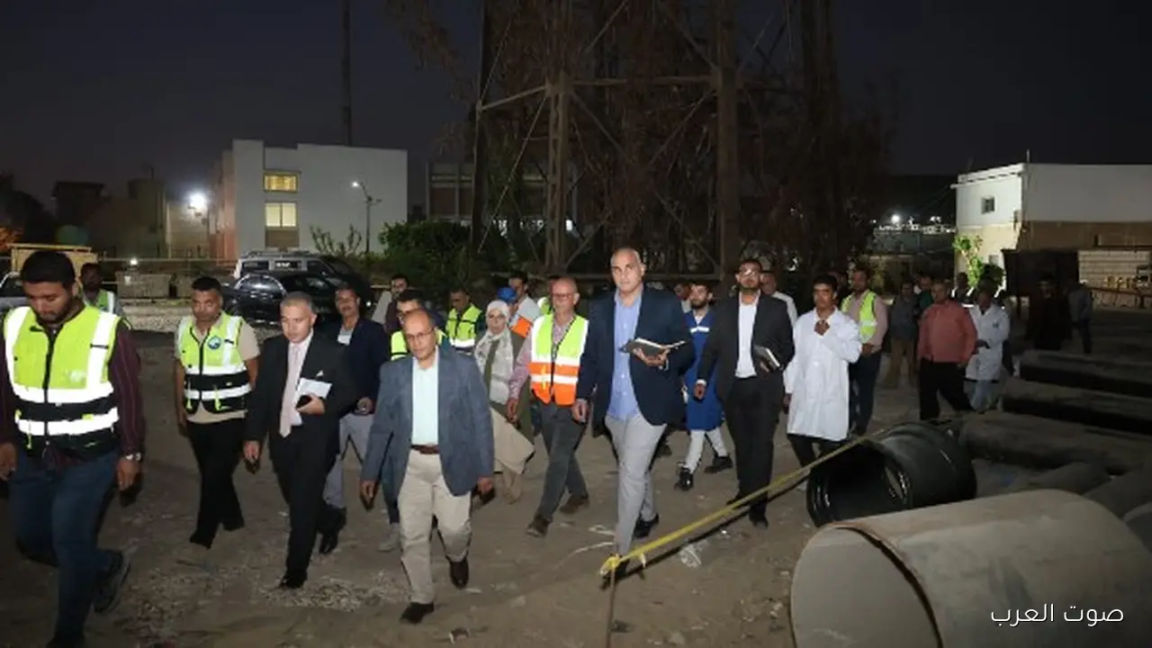 رئيس شركة مياه الشرب يتابع مشروعات حياة كريمة في الفيوم