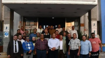 رئيس مياه الشرب في الجيزة يتابع شغل وصيانة محطة مياه