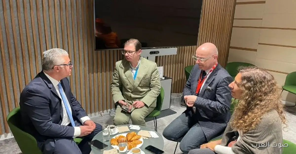 رئيس هيئة قناة السويس يعرض فرص الاستثمار على مسؤولي الشركات الفرنسية