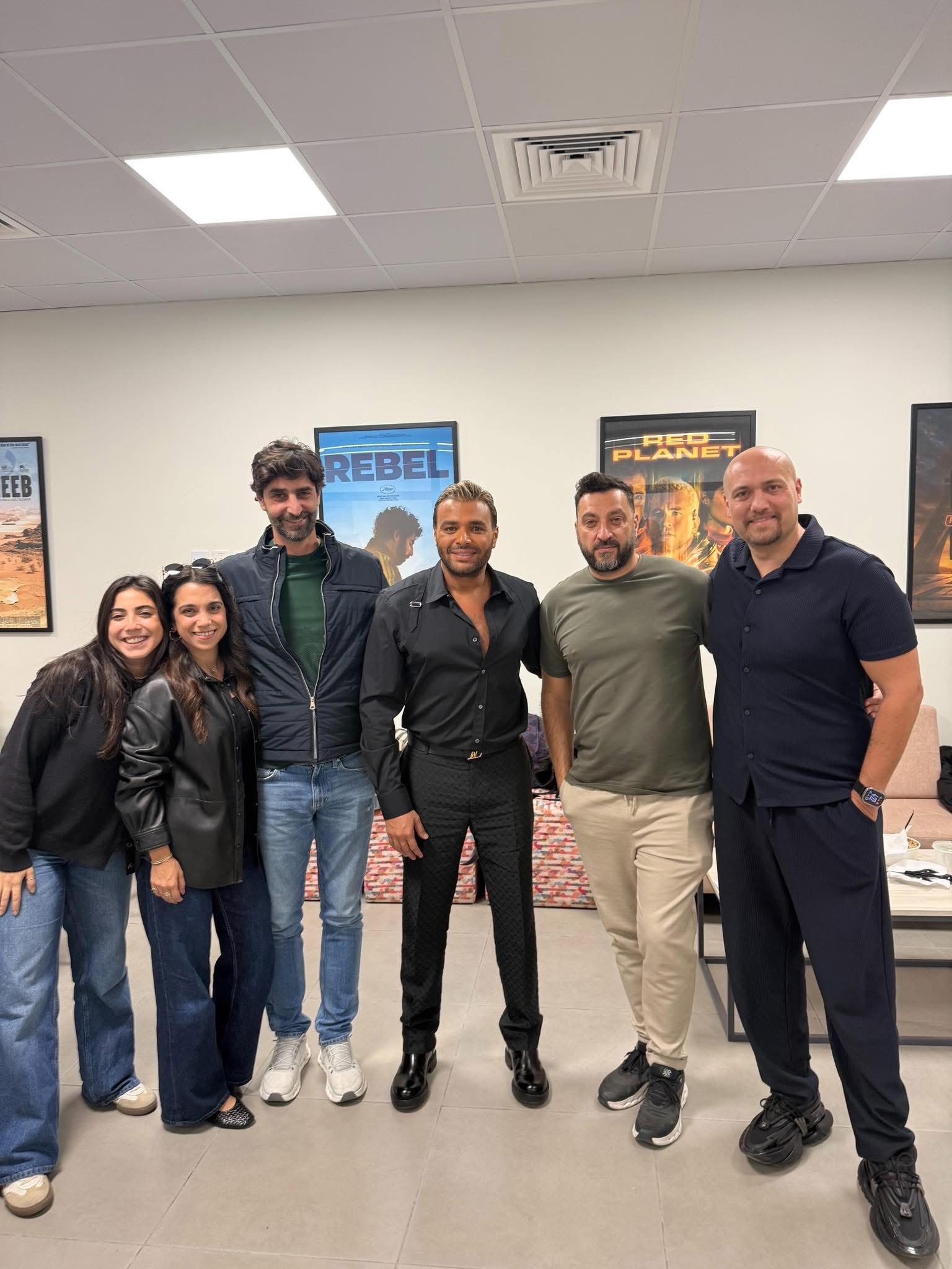 رامي صبري خلص تصوير حلقات الموسم الجديد من برنامج ذا