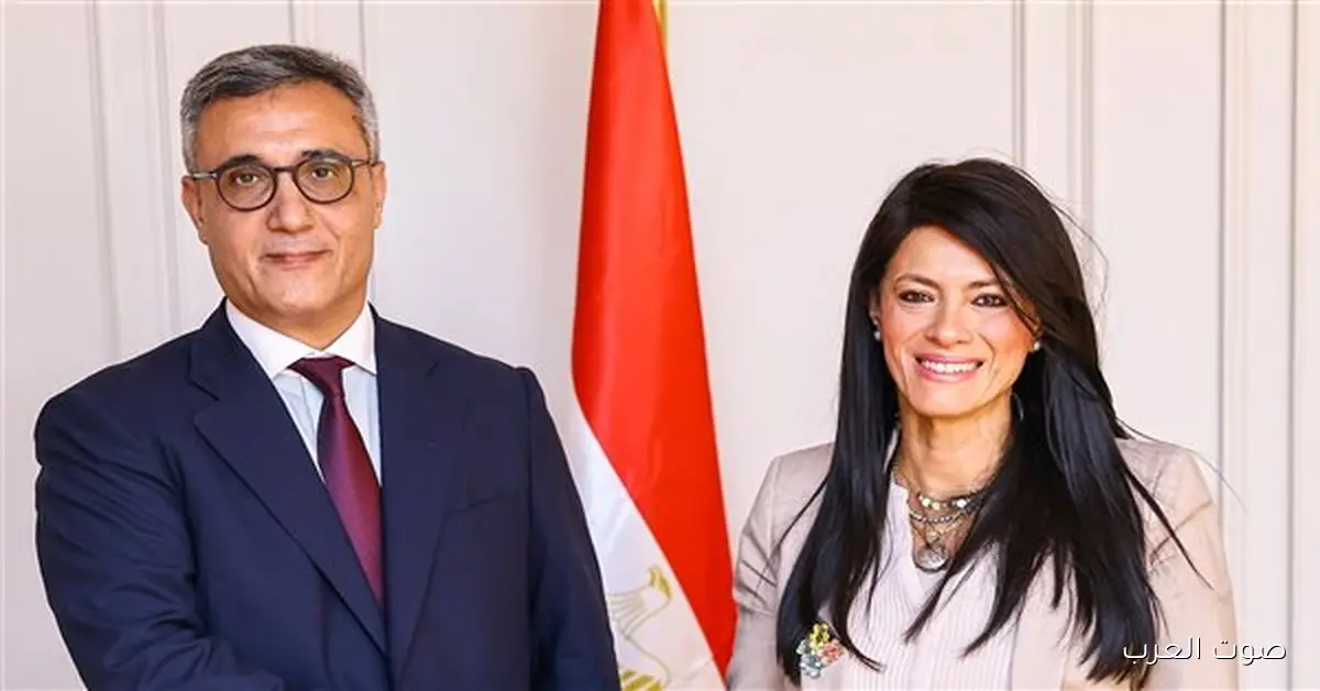 رانيا المشاط تتباحث مع السفير الجزائري حول تعزيز التعاون الاقتصادي وترتيبات اللجنة العليا المشتركة بين البلدين 2 رانيا المشاط تتباحث مع السفير الجزائري حول تعزيز التعاون الاقتصادي وترتيبات اللجنة العليا المشتركة بين البلدين