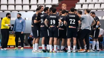 رجال يد الأهلي يتقابلوا مع الجزيرة في الدوري