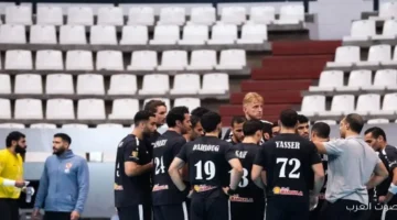 رجال يد الأهلي يلاقوا الجزيرة في الدوري