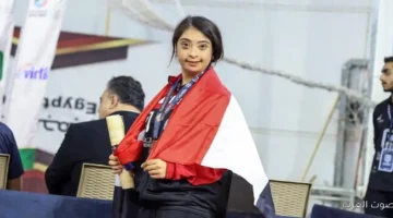 رحمة خالد فرحانة بتمثيل مصر وحصولها على ميداليتين في بطولة
