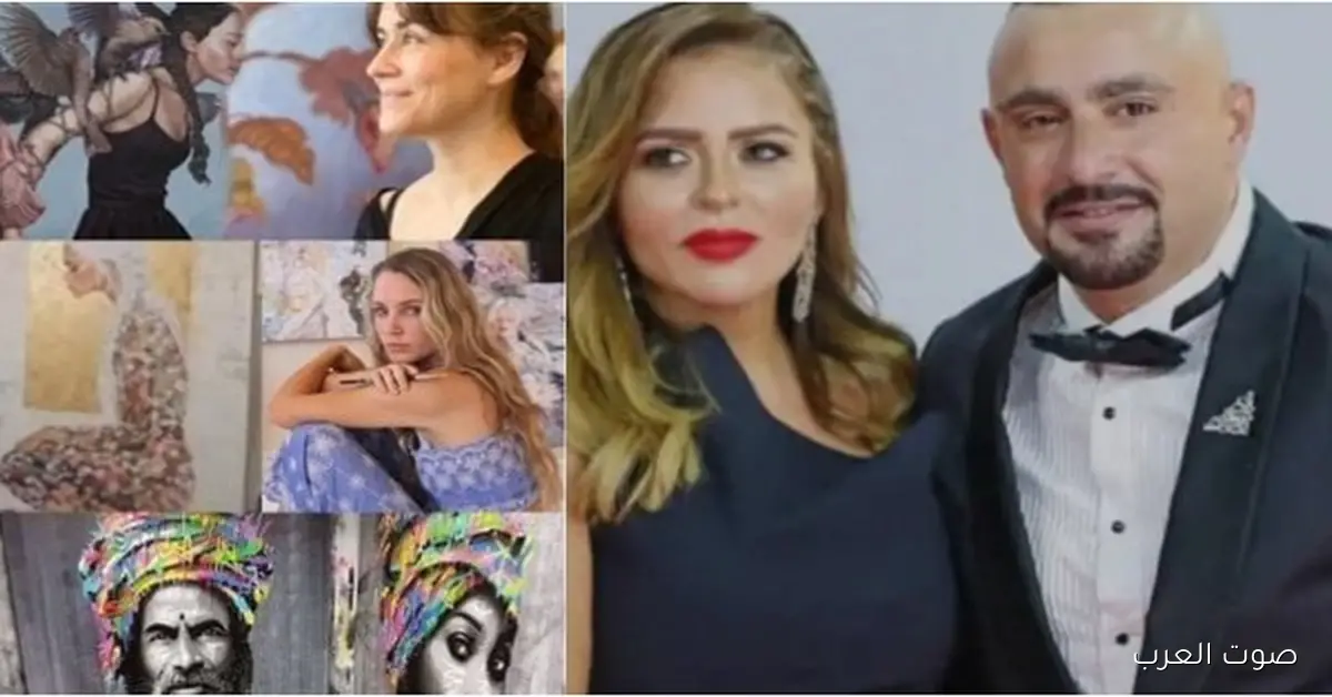 رد السقا على أزمة اللوحات المسروقة لطليقته وبيّن علاقته الطيبة معها