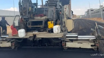 رفع كفاءة الطرق والمواصلات في المناطق الصناعية بالعاشر من رمضان