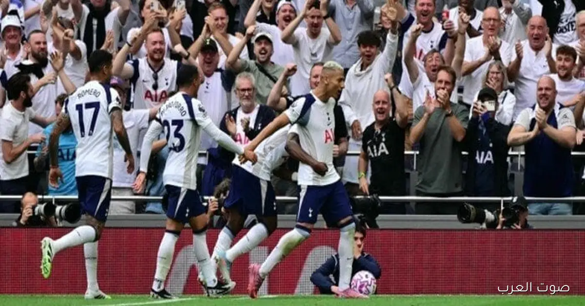 «ريتشارليسون» في تشكيل توتنهام المرتقب ضد آرسنال في البريميرليج