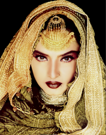 ريخا جنشا تشارك في عرض فيلم أومراو جان الكلاسيكي بمهرجان