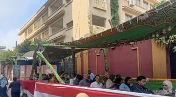 زحام كبير أمام لجان 15 مايو بعد ساعات من بدء