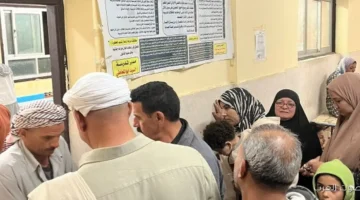 زحمة الناس قدام لجان الانتخابات في الشرقية