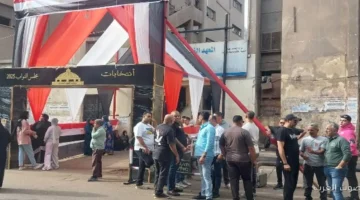 زحمة شباب في انتخابات مجلس النواب بوسط القاهرة
