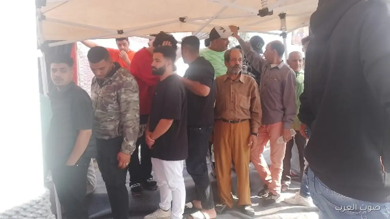 زحمة كبيرة للناخبين في مدرسة أحمد عرابي الابتدائية بإمبابة