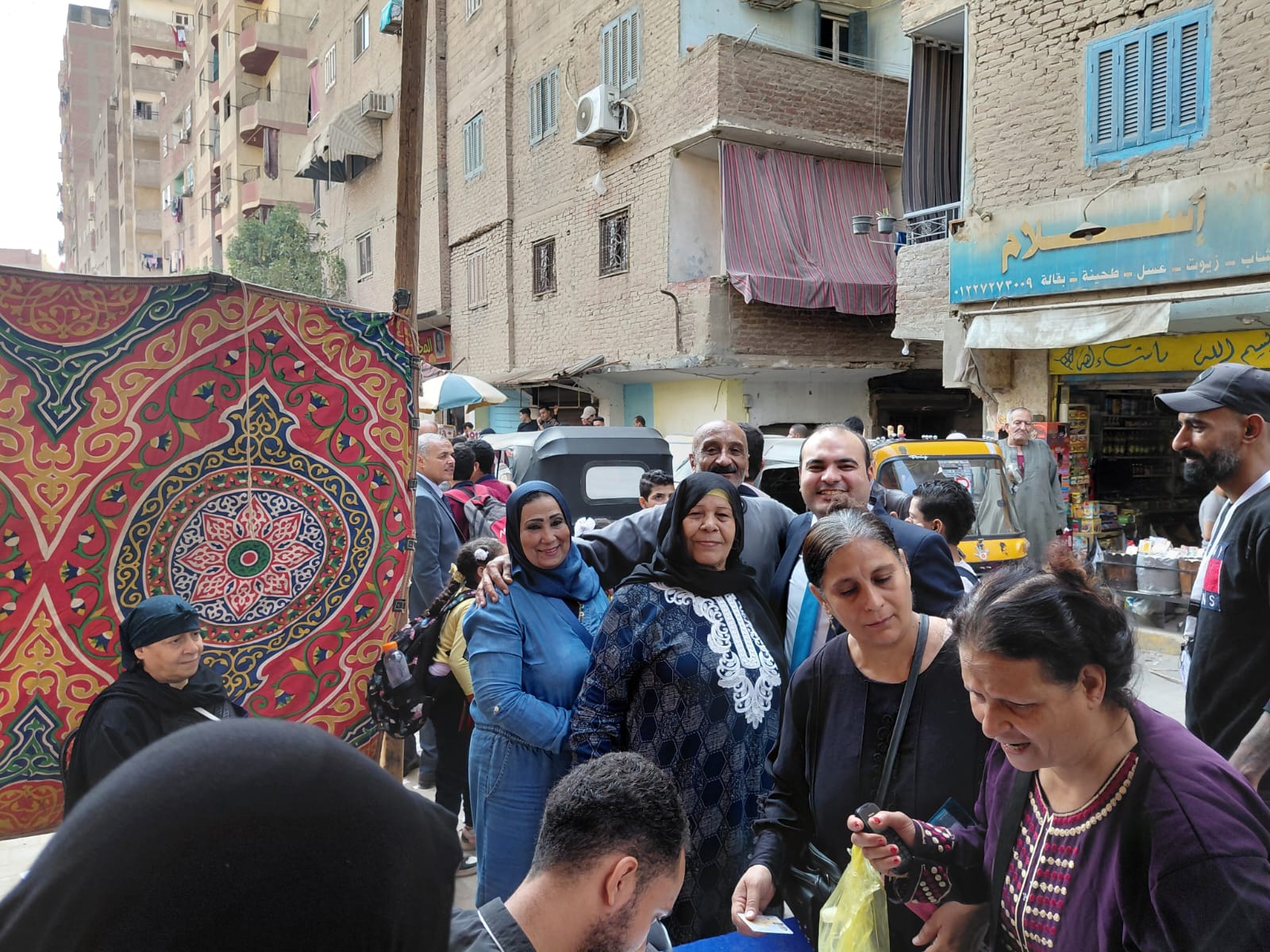 زحمة ناخبين مستمرة على لجان العمرانية في انتخابات النواب