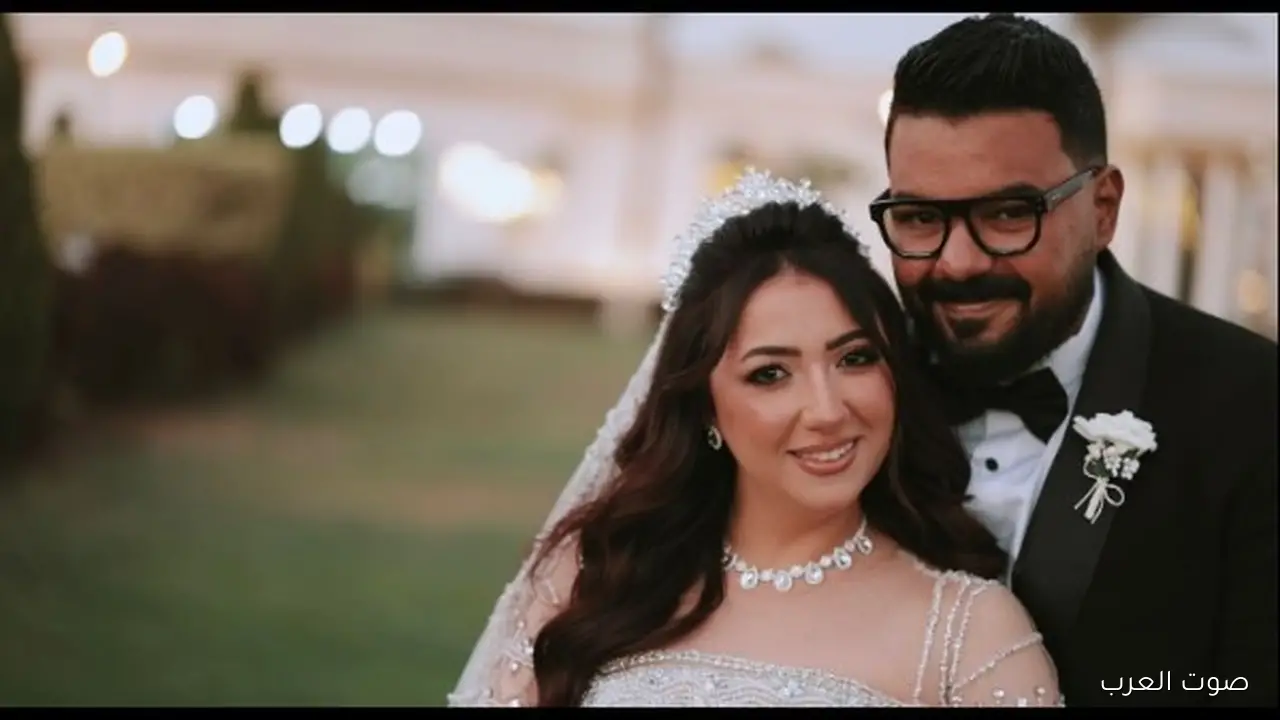 زفاف آية عبدالله ومحمد العمروسي مفاجأة أغنية كوشة واحدة في