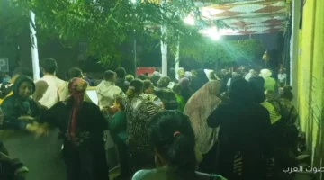 زيادة إقبال الناخبين في لجان الأزبكية بالمساء في اليوم الأول