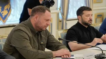 زيلينسكي مدير مكتب الرئاسة الأوكرانية استقال بسبب فضيحة فساد