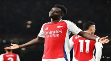 ساكا يتصدر هجوم أرسنال في مواجهة سندرلاند بالدوري الإنجليزي الممتاز