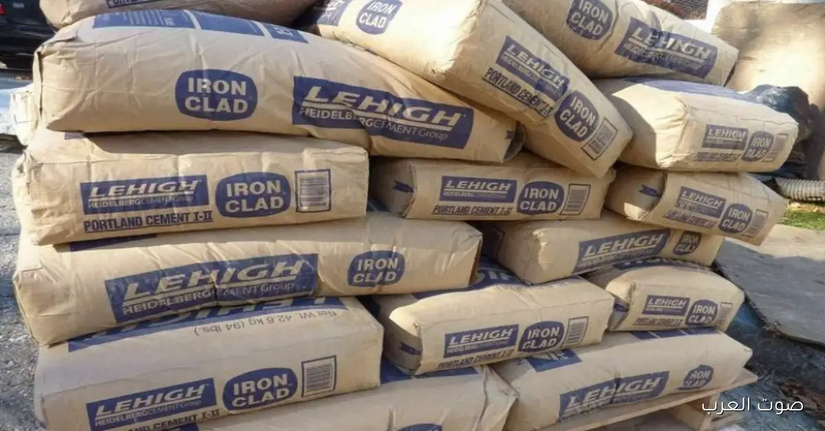 اخر تحديث .. سعر طن الأسمنت اليوم الثلاثاء 25 نوفمبر 2025 في الاسواق