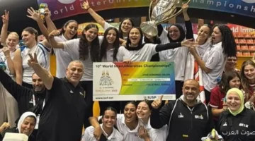 سلمى طارق سليمان تخلي جامعتها بطلة كأس العالم للجامعات في
