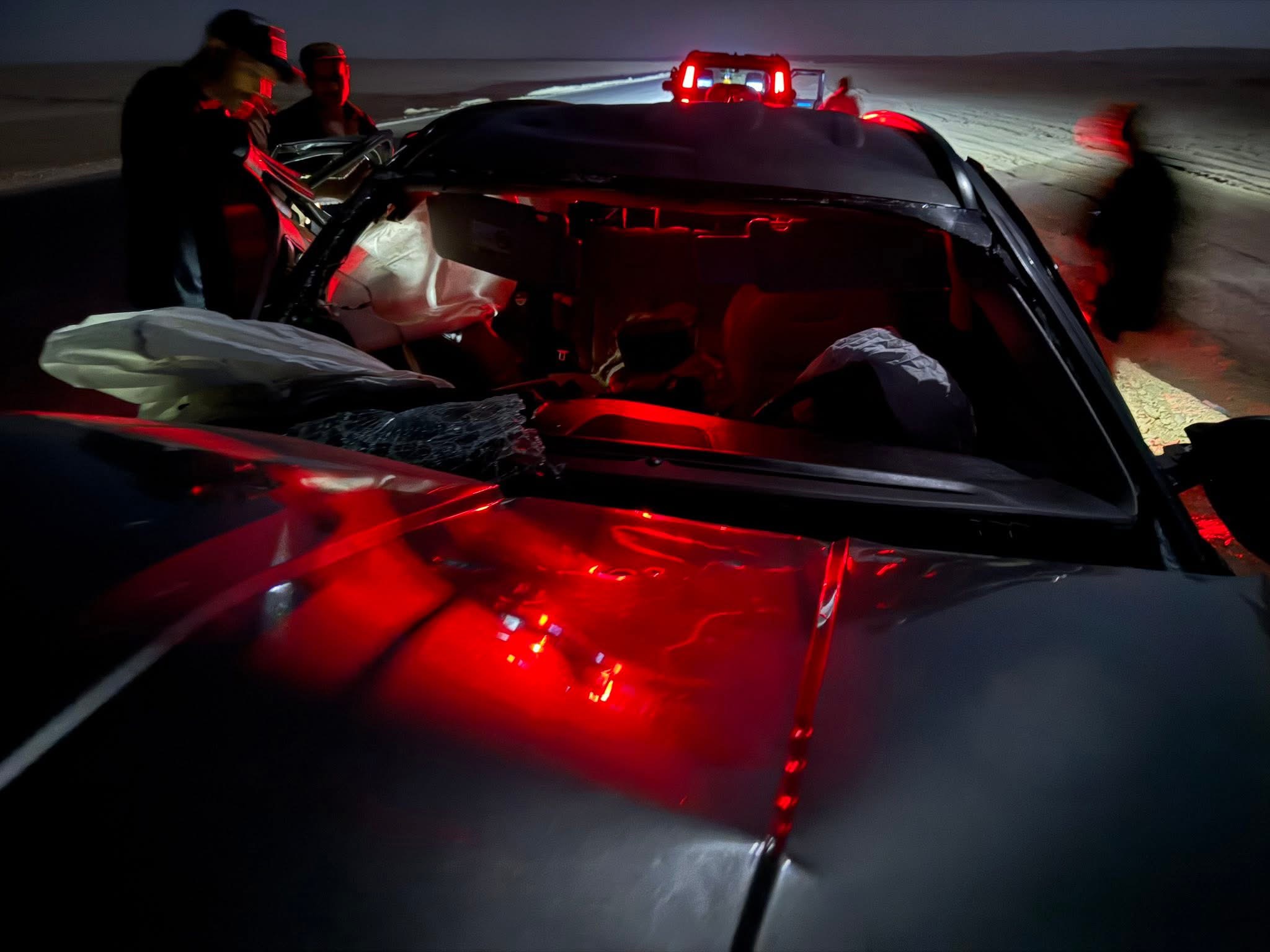 حطام سيارة <a href=