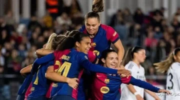 سيدات برشلونة يكتسحوا ريال مدريد بأربعة أهداف في الدوري الإسباني