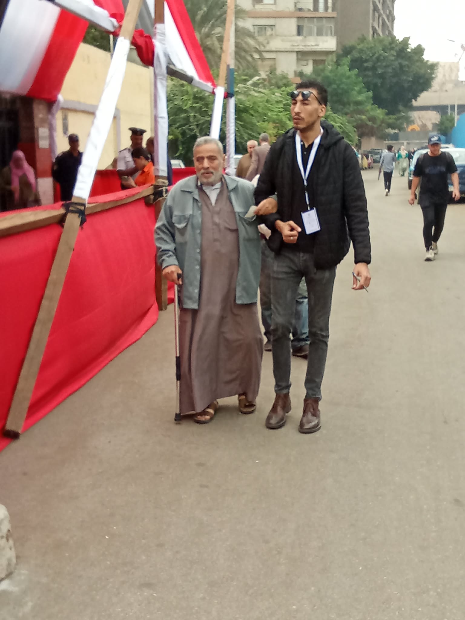 مشهد من الانتخابات