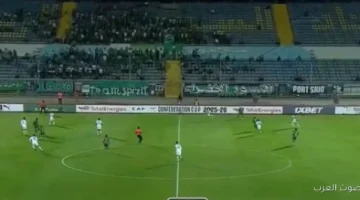 شوط أول من غير أهداف بين المصري البورسعيدي وكايزر تشيفز