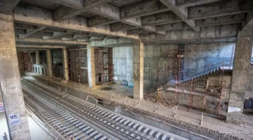 شوف أحدث الصور لأعمال المرحلة الأولى من الخط الرابع لمترو