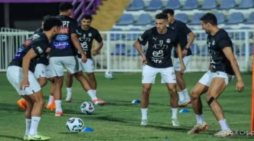 صلاح في راحة ومرموش يلعب منتخب مصر يتدرب لحد مباراة