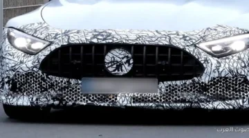 صور مسربة لمرسيدس SL 2027 بتصميم بشبك أمامي عريض
