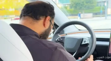 صور مسربه لسائق تسلا ذاتية القيادة وهو نايم تثير الجدل