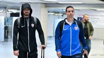 صور من وصول بعثة الزمالك لجنوب إفريقيا علشان تستعد لمواجهة
