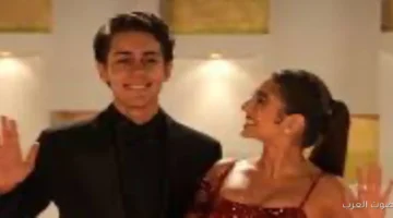 عمر رزيق يشارك صورة مع مايان السيد من كواليس فيلمهم