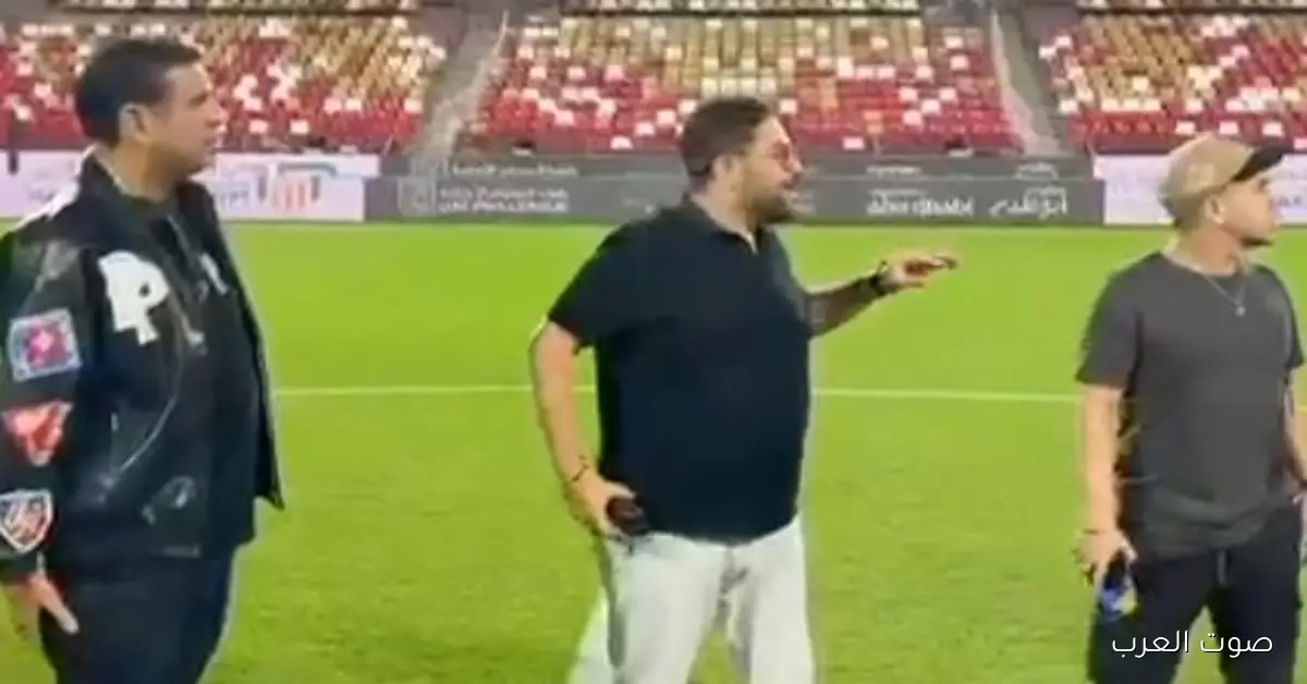 عمر كمال ومحمود الليثي بيعملوا البروفات الأخيرة قبل حفلة ختام السوبر المصري بكرة