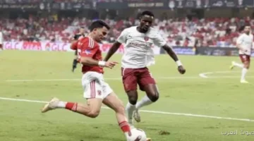 عمرو الحديدي الأهلي اتفوق على سيراميكا كليوباترا بفضل اللعب الفردي