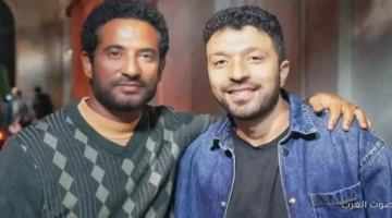 عمرو سعد والمخرج أحمد خالد موسى في كواليس تصوير الريس