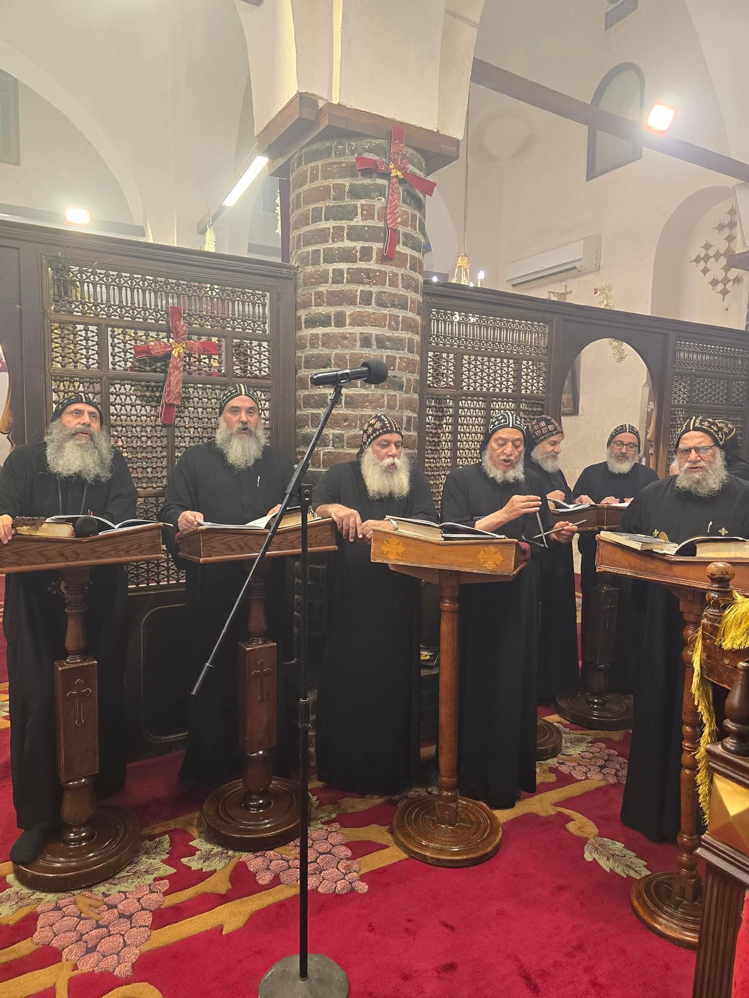 عيد تكريس كنيسة العذراء القديمة في جبل قسقام بيد السيد