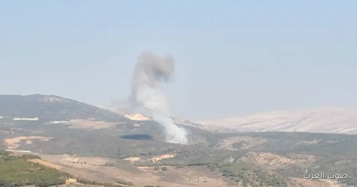 غارات جديدة من إسرائيل على جنوب لبنان تستهدف المحمودية ونبع الطاسة 2 غارات جديدة من إسرائيل على جنوب لبنان تستهدف المحمودية ونبع الطاسة