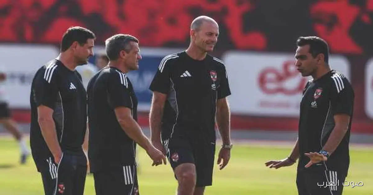 فحص طبي يحدد مصير نجم الأهلي قبل مباراة شبيبة القبائل