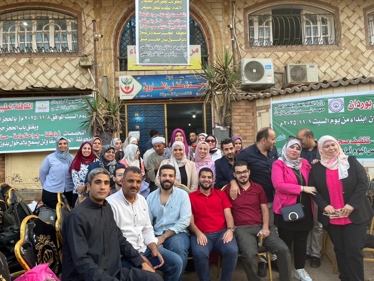 قافلة طبية في قرية وردان